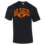 ASL Eagles Full Chest Short Sleeve Cotton T Shirt