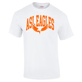 ASL Eagles Full Chest Short Sleeve Cotton T Shirt