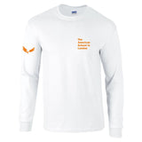 ASL Eagles Left Chest Long Sleeve Cotton T Shirt