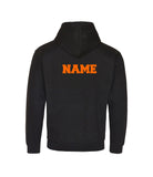 ASL Eagles Orange & Black Contrast Hoodie